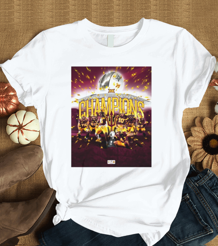 Arizona State Sun Devils Big 12 Conference Champions 2024 The Giant Is Awake T-Shirt