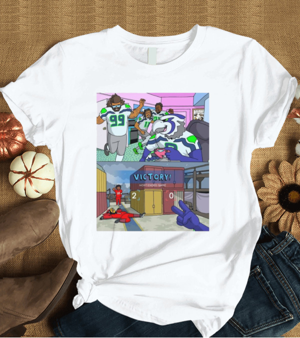 T-Shirt: Seattle Seahawks Victory Host Ended Game 12th Man Celebration Birds Of The Northwest T-Shirt Seattle Seahawks Victory Host Ended Game 12th Man Celebration Birds Of The Northwest T-Shirt