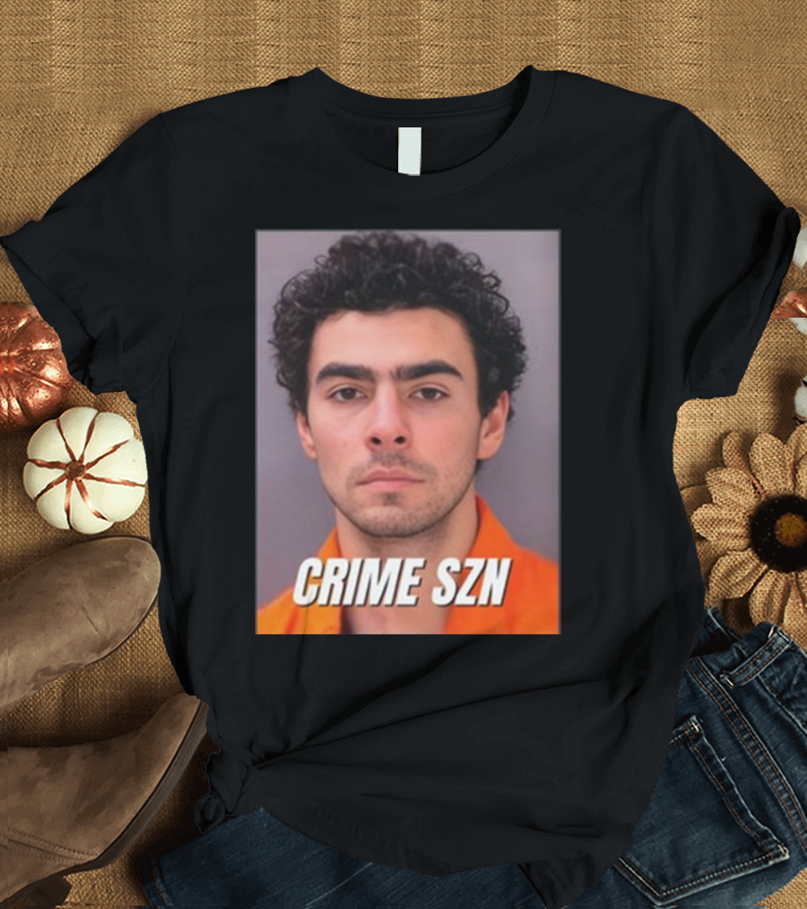 CRIME SZN Luigi Mangione Free Season T-Shirt