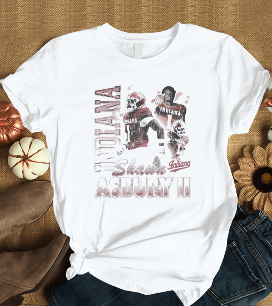 Indiana Hoosiers Shawn Asbury II 90s T-Shirt