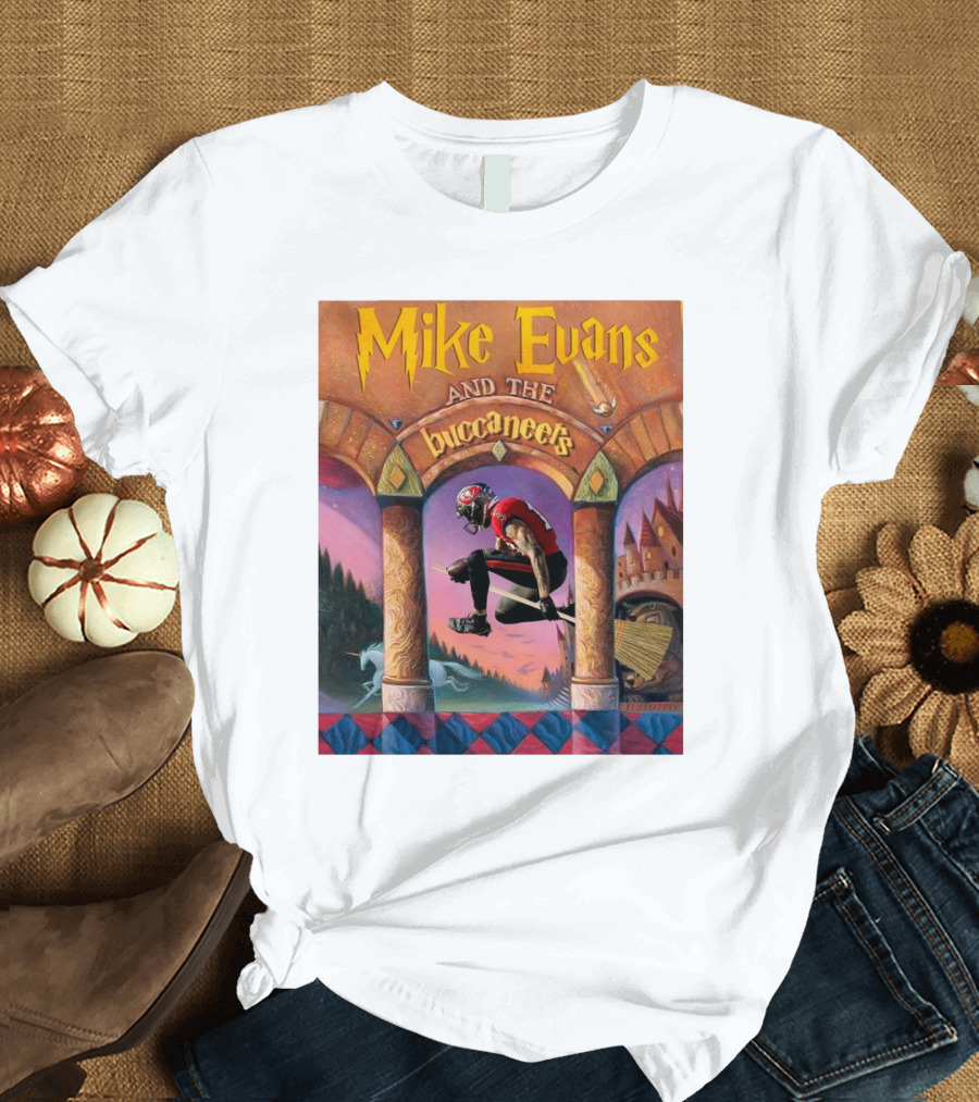 Mike Evans and the Buccaneers with a Magical Twist T-Shirt