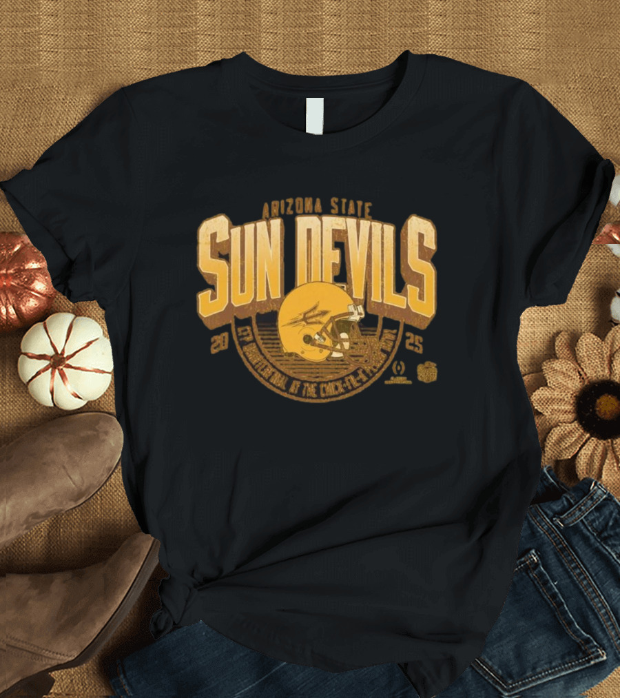 Arizona State Sun Devils 2025 Football Quarterfinals at Chick-fil-A Peach Bowl T-Shirt