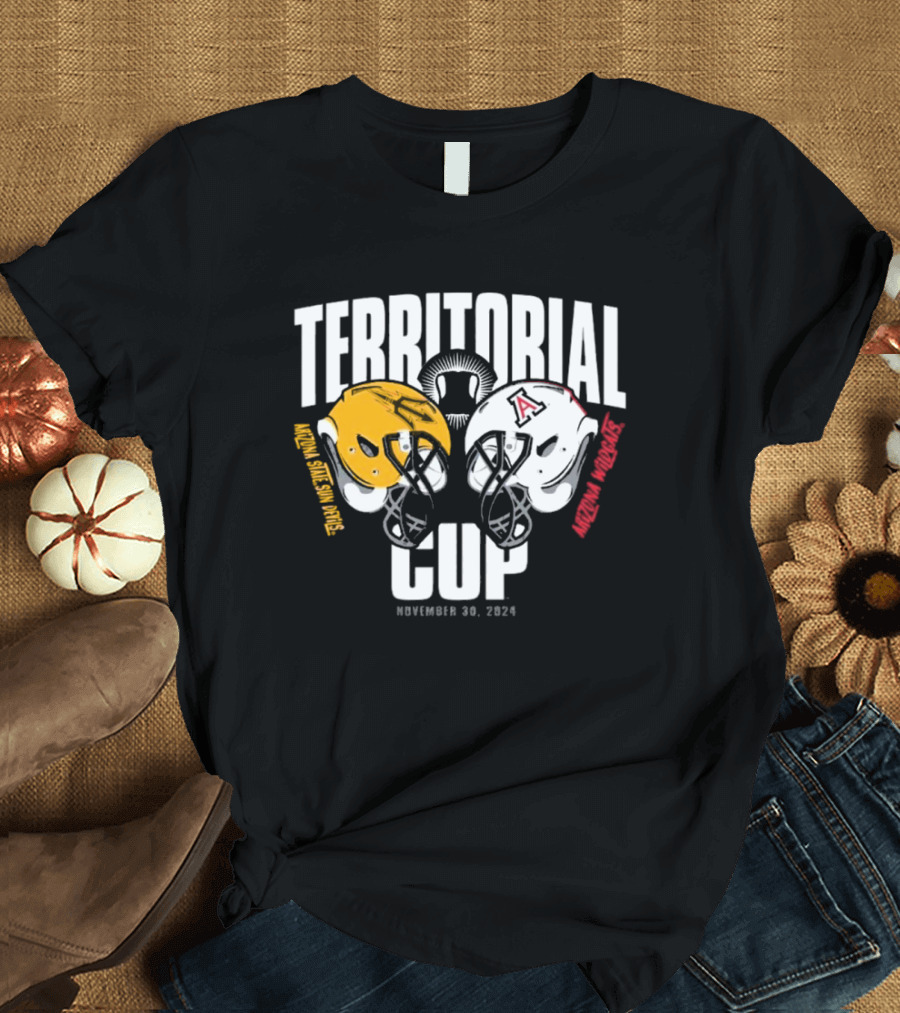 Arizona State Sun Devils Vs Arizona Wildcats Territorial Cup November 30 2024 Football Gameday T-Shirt