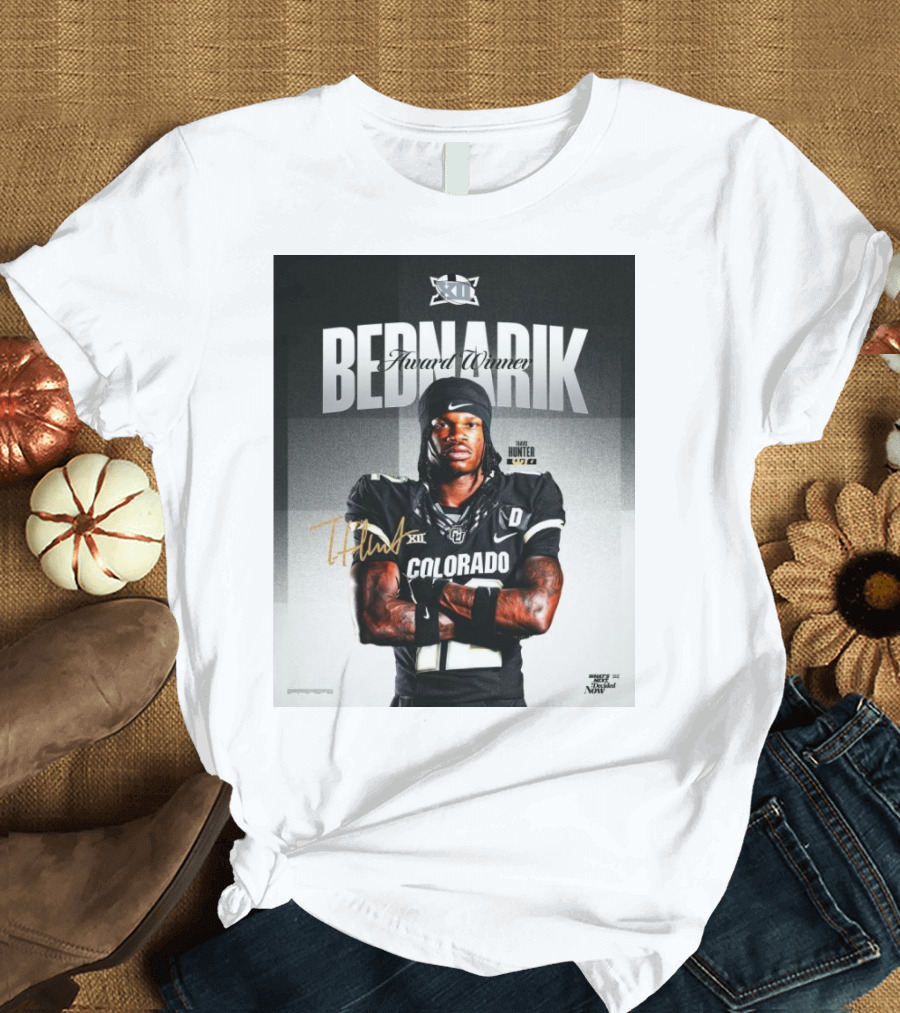 Travis Hunter Colorado Bednarik Award Winner XII What’s Next Is Decided Now T-Shirt