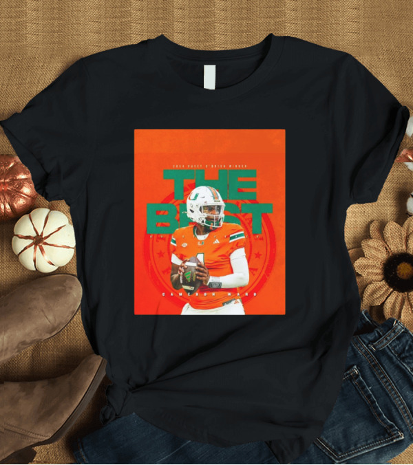 T-Shirt: Cameron Ward 2024 Davey O'Brien Winner The Best T-Shirt Cameron Ward 2024 Davey O'Brien Winner The Best T-Shirt