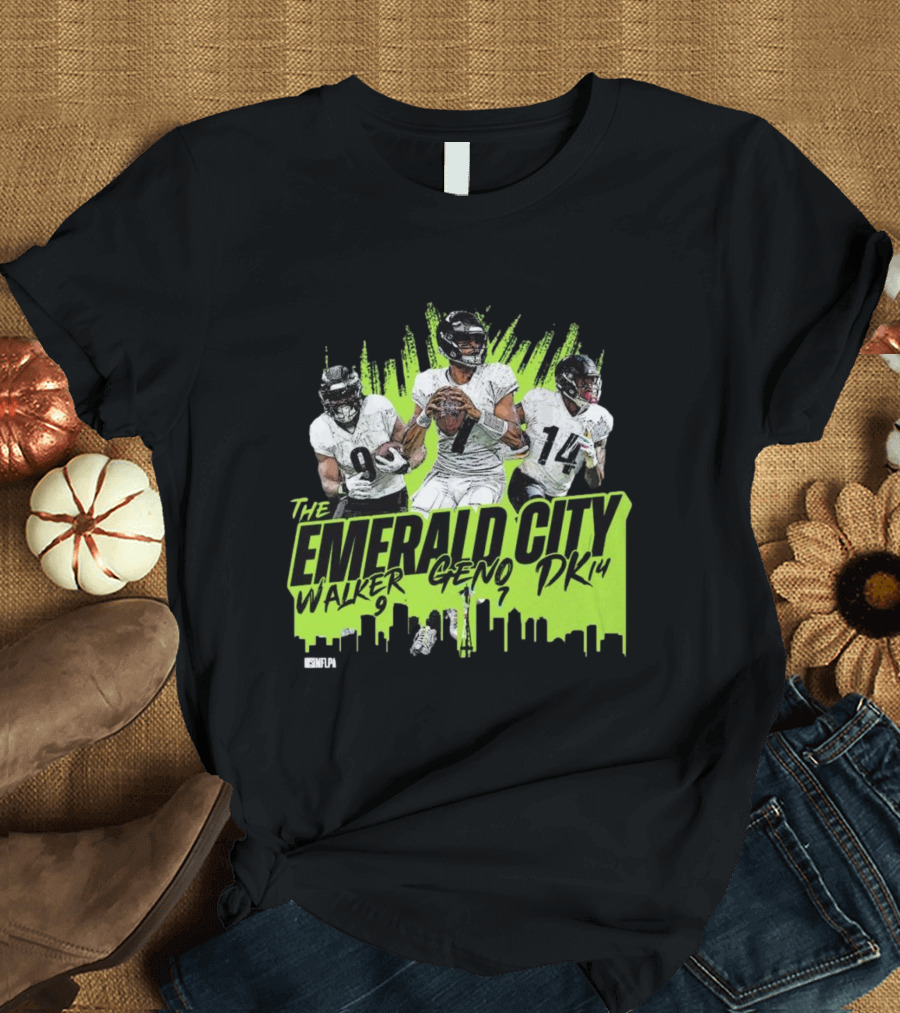 The Emerald City Walker Geno DK Seahawks NFL T-Shirt