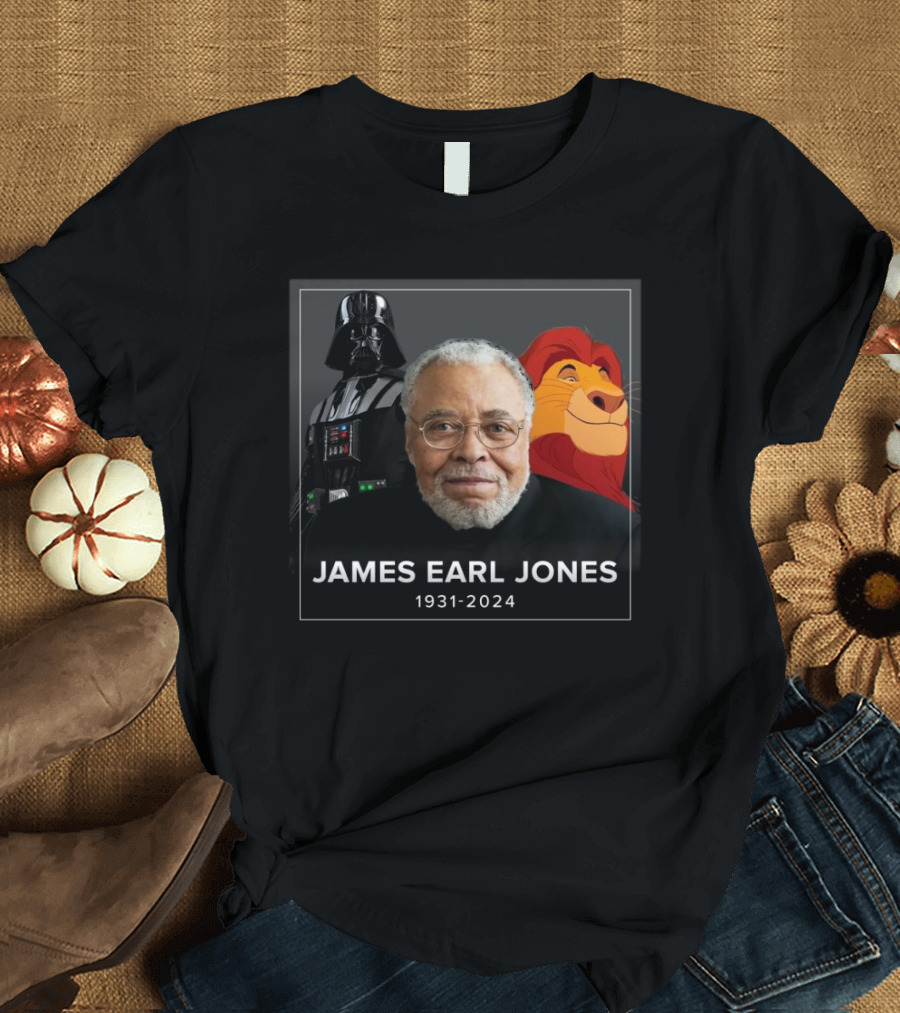 Darth Vader Star Wars Lion King James Earl Jones 1931 – T-Shirt