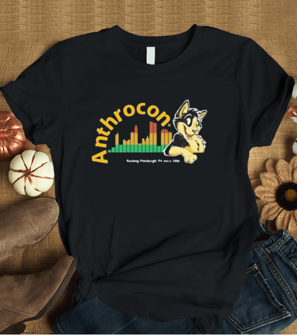 T-Shirt: Anthrocon Rocking Pittsburgh PA Since 2006 Caleb Conomiplant T-Shirt Anthrocon Rocking Pittsburgh PA Since 2006 Caleb Conomiplant T-Shirt