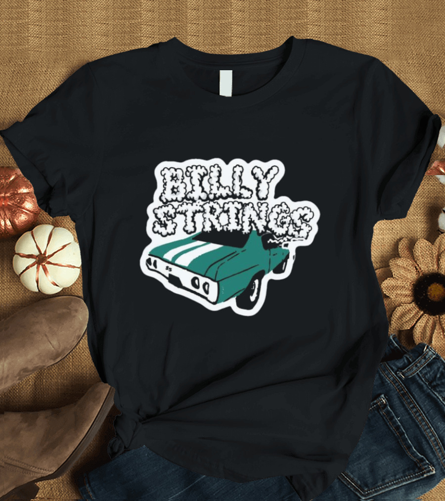 Billy Strings Imogene Willie Highway Prayers Green Car T-Shirt