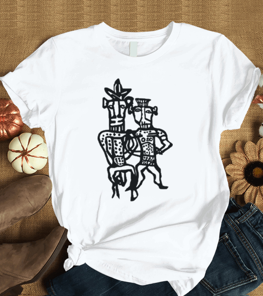 Dan Mcclellan Yhwh And His Asherah Iconic Ancient Figures T-Shirt