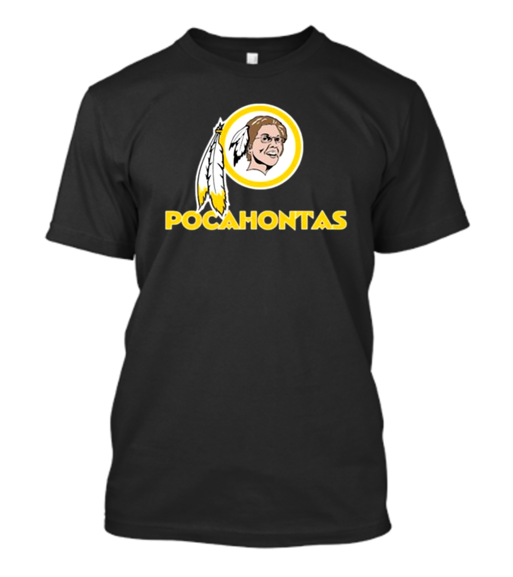 Pocahontas Redskins Parody NFL T-Shirt