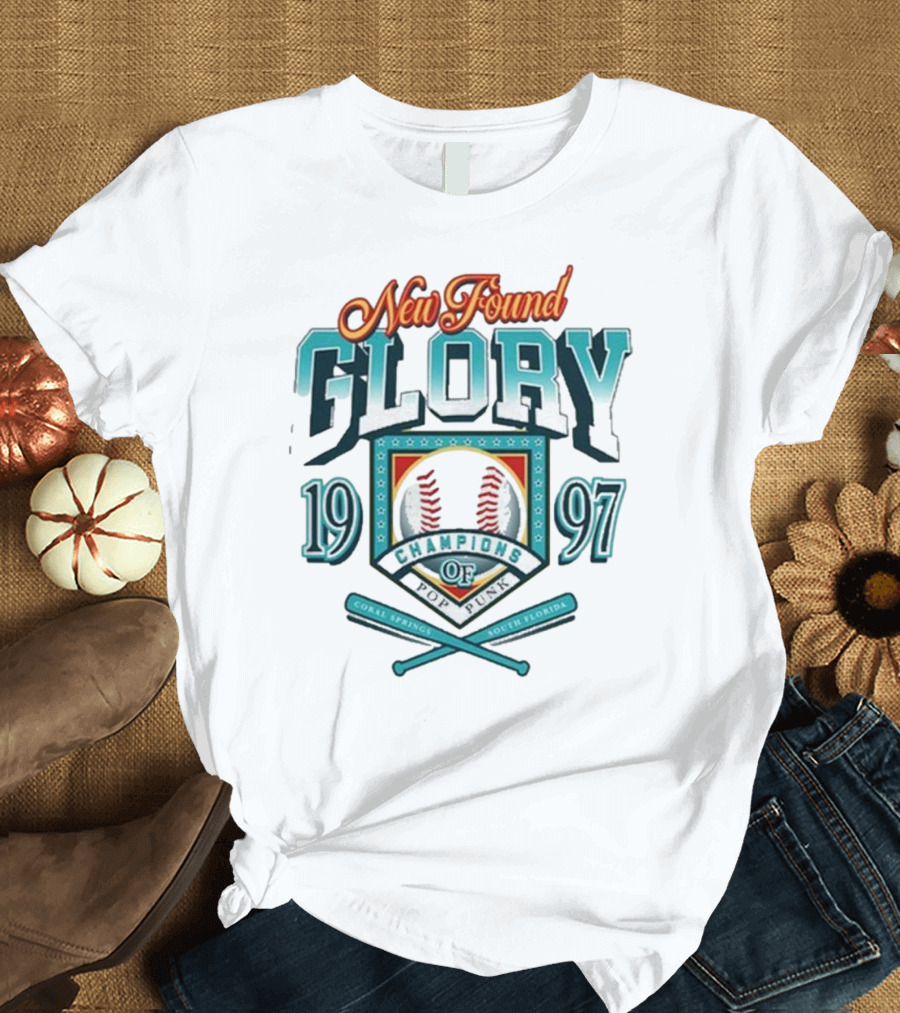 New Found Glory 1997 Champions of Pop Punk Coral Springs South Florida T-Shirt