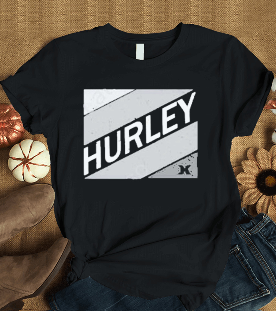 Hurley Logo Design Scott Cawthon Collaboration T-Shirt