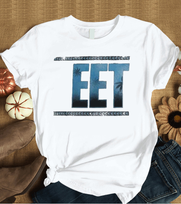 T-Shirt: Jey Uso EET Palm Trees Racing Stripes T-Shirt Jey Uso EET Palm Trees Racing Stripes T-Shirt