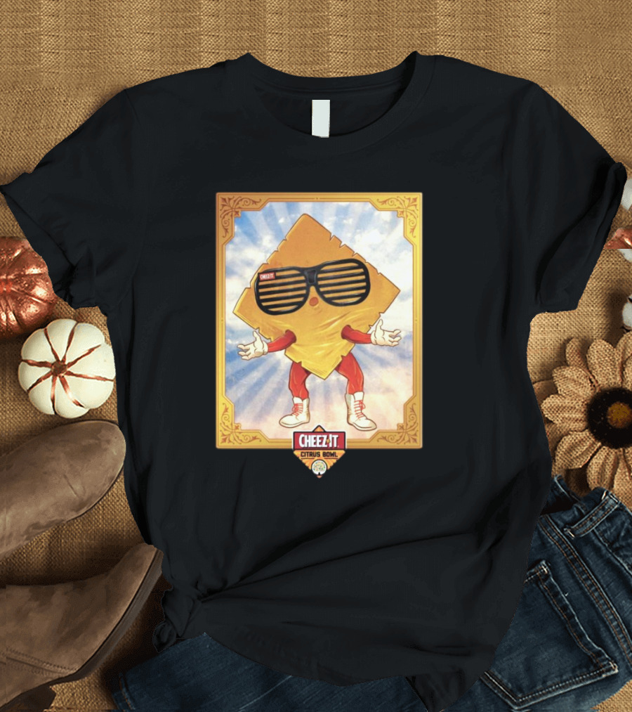 2 Team CFP Playoffs 2024 Cheez-It Citrus Bowl Sunglasses Mascot T-Shirt