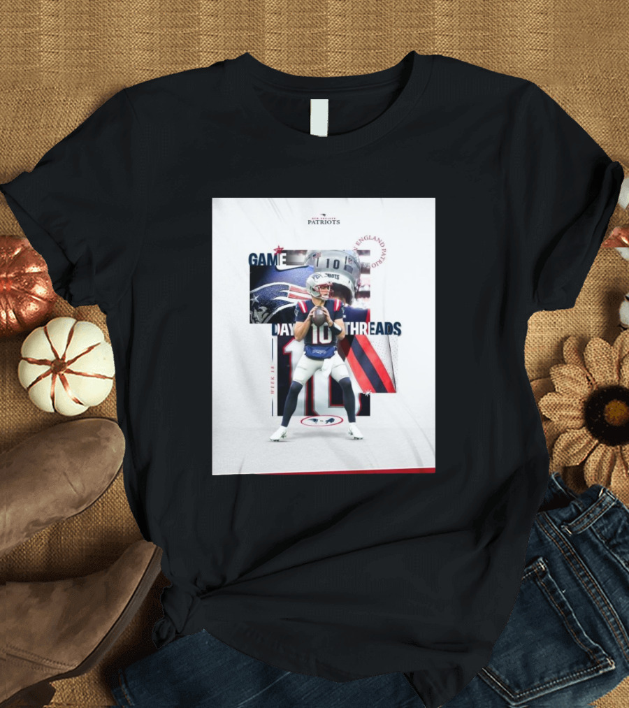 Game Day Threads New England Patriots Vs Buffalo Bills Week 18 T-Shirt