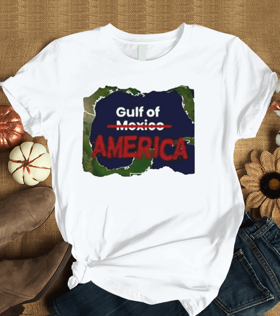 Gulf of America Map T-Shirt