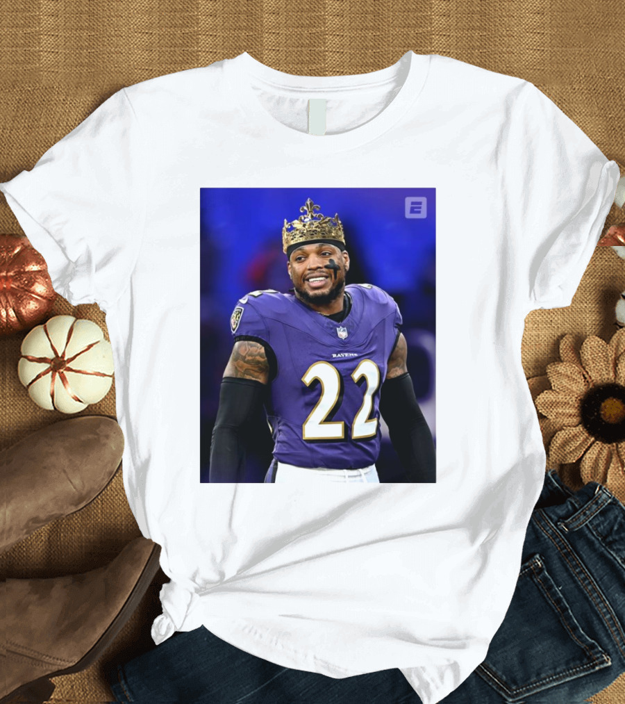 Baltimore Ravens Derrick Henry ESPN 26 Car 186 YDs 2TD Against Pittsburgh Steelers T-Shirt