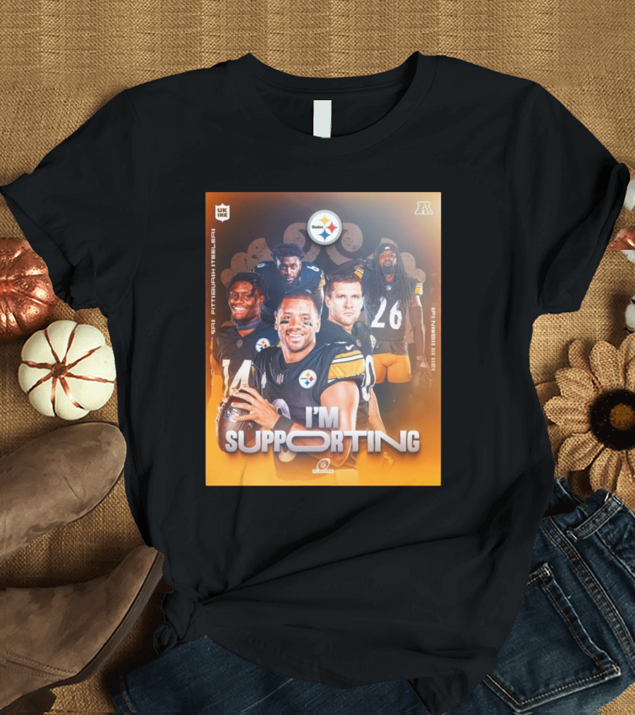 Pittsburgh Steelers I'm Supporting AFC NFL Playoffs T-Shirt