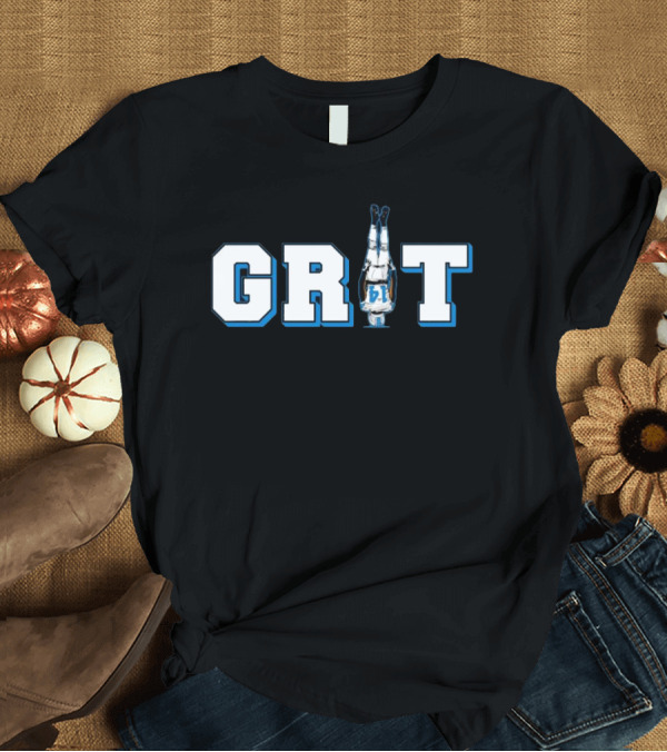 T-Shirt: GRIT Detroit Football Handstand Player T-Shirt GRIT Detroit Football Handstand Player T-Shirt