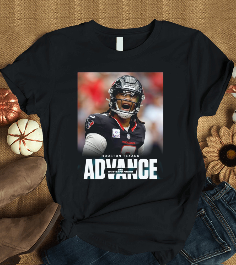 Houston Texans Advance AFC Wild Card Round T-Shirt