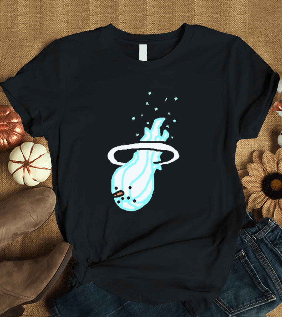 Jimmy Butler Miami Heat Icy Flame Basketball Concept T-Shirt