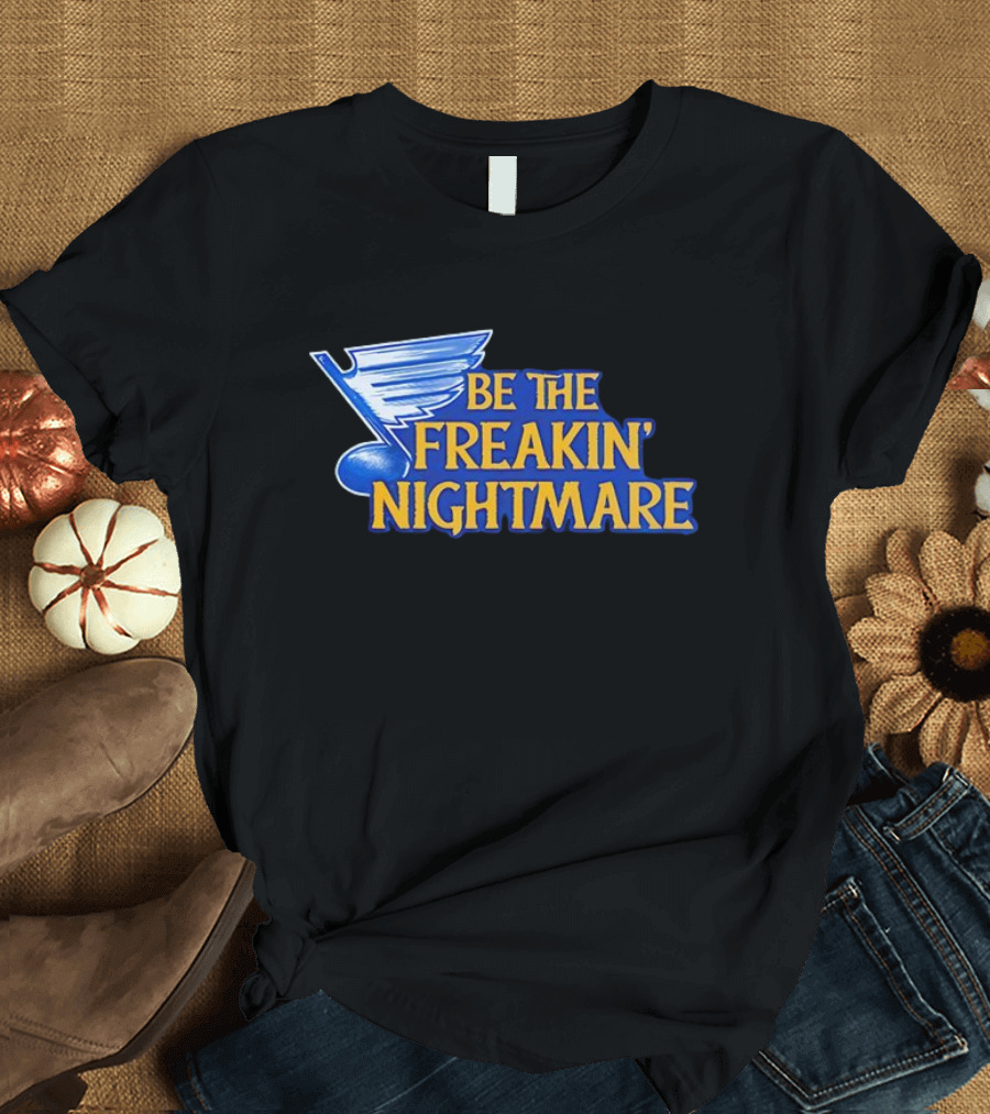 Jon Gruden Be The Freakin’ Nightmare St. Louis Blues Thank You T-Shirt