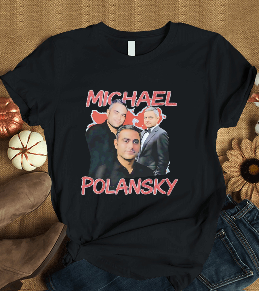 Michael Polansky Multiple Portrait Compilation T-Shirt