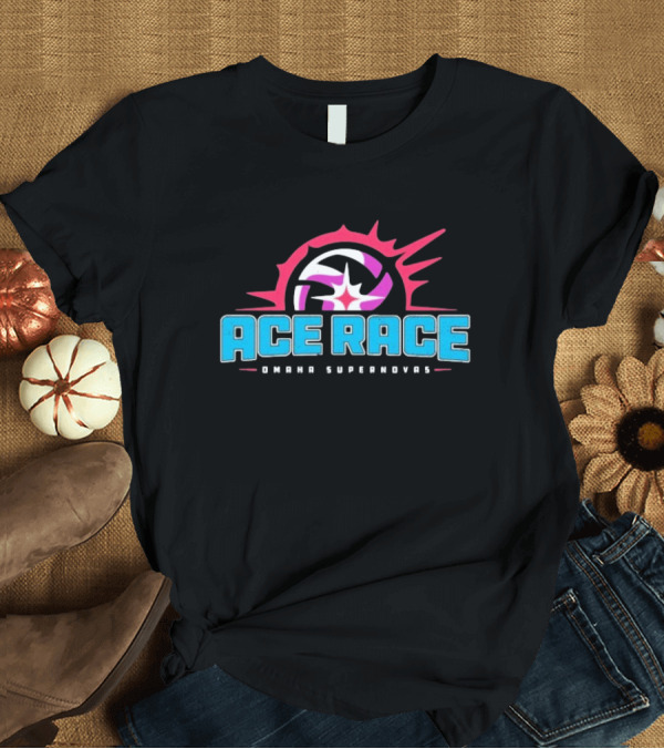 T-Shirt: Omaha Supernovas Ace Race Volleyball Burst T-Shirt Omaha Supernovas Ace Race Volleyball Burst T-Shirt