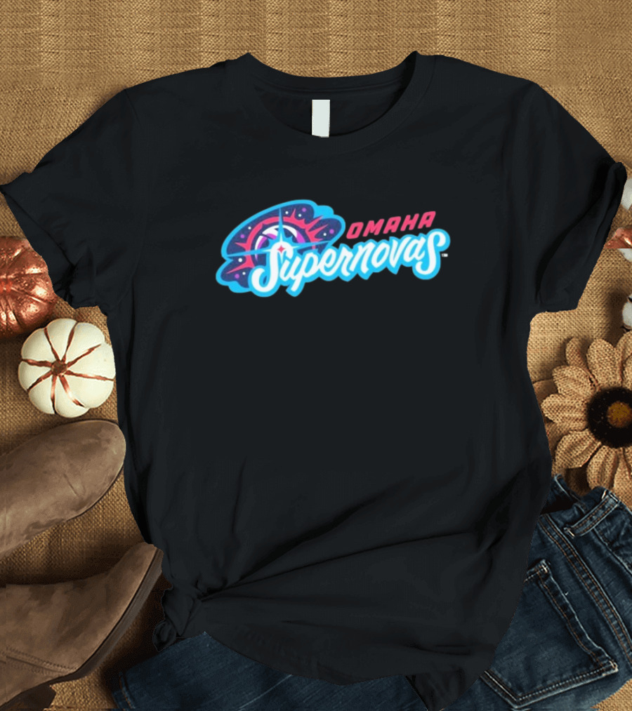 Omaha Supernovas 星 Burst Collection T-Shirt
