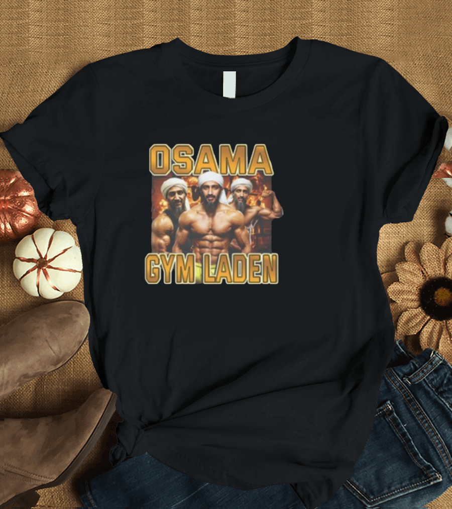 Osama Gym Laden Lifting T-Shirt
