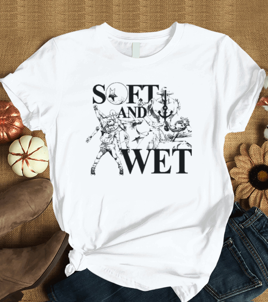 Hoshi Pieces JoJo's Bizarre Adventure Soft And Wet 6Oz Style T-Shirt
