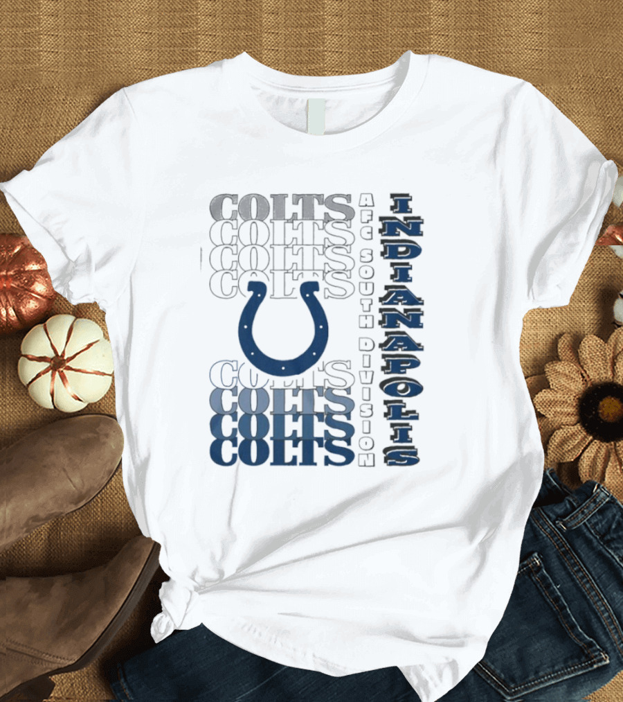 Indianapolis Colts AFC South Division Classic Colts Branding T-Shirt