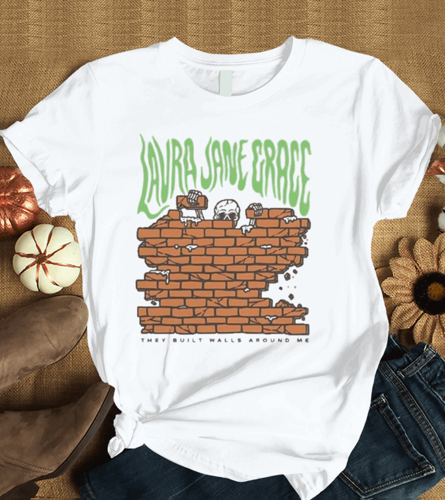 Laura Jane Grace Walls They Built Walls Around Me T-Shirt