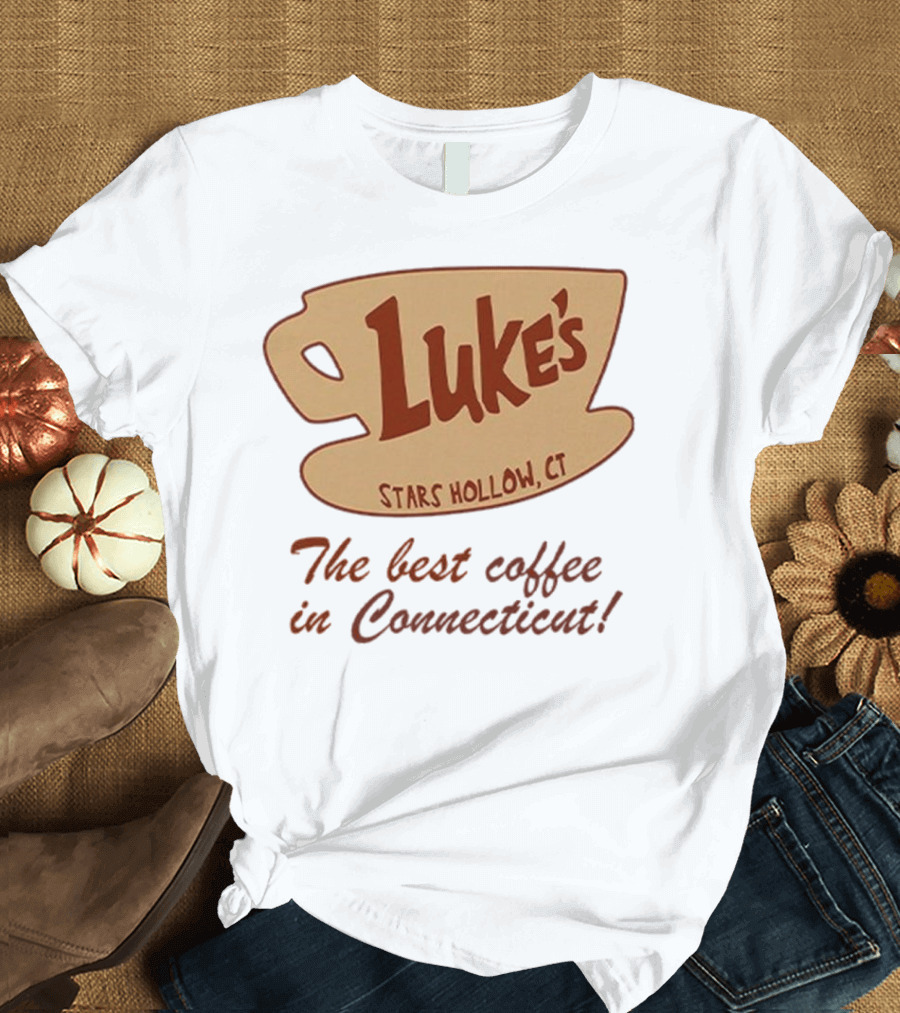 Luke’s Stars Hollow CT The Best Coffee in Connecticut T-Shirt