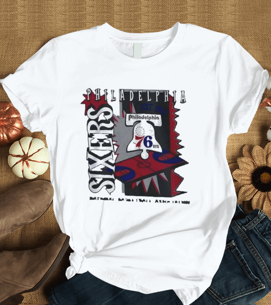 Philadelphia Sixers 1776 Basketball Association T-Shirt