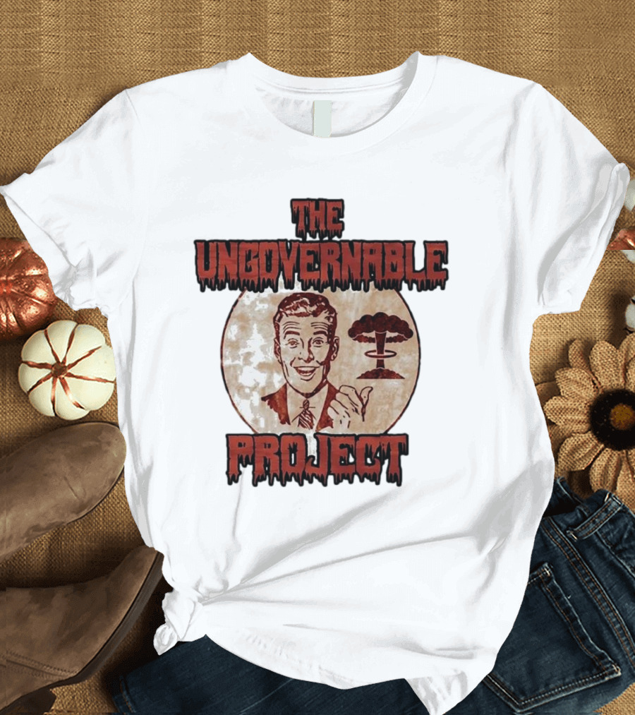 The Ungovernable Project Vintage Cartoon Nuclear Explosion T-Shirt