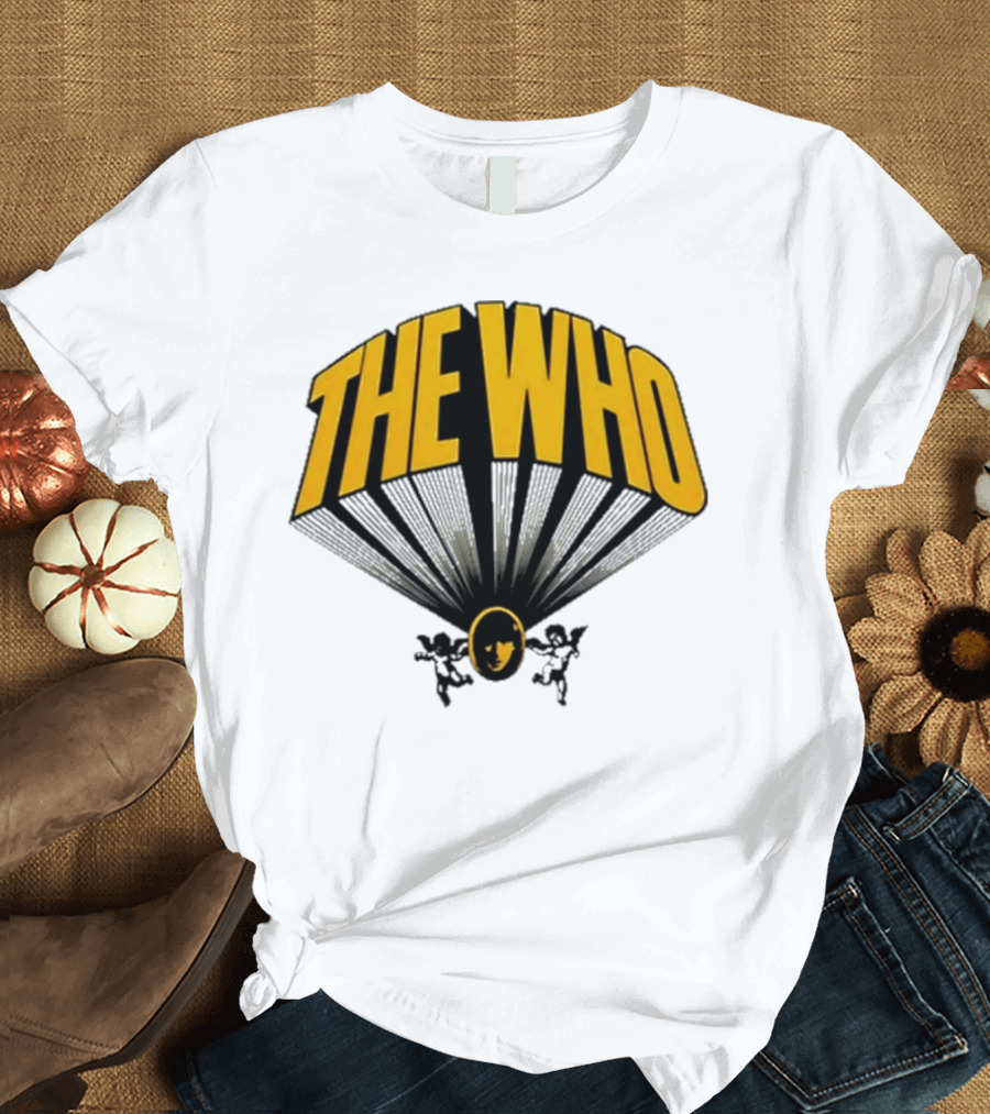 The Who Drum Skin Iconic Band Logo T-Shirt