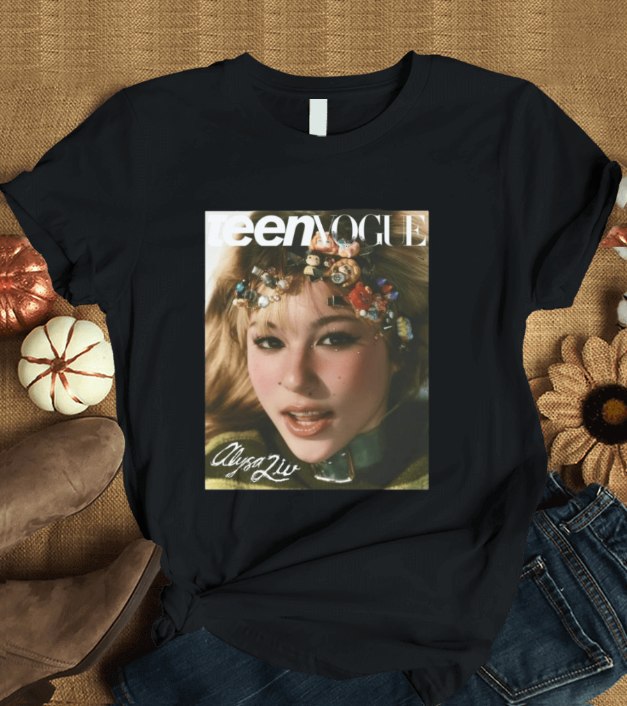 Alysa Liu Graces Teen Vogue From Olympic Gold Medalist To Fashion T-Shirt