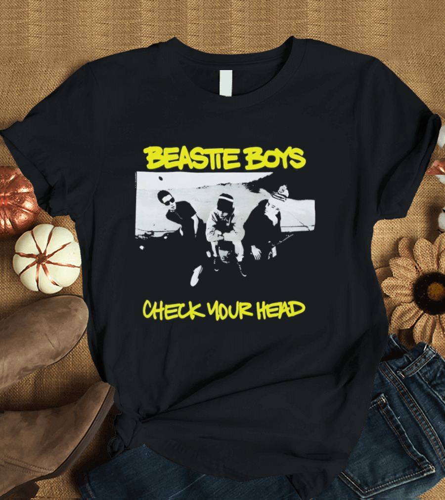 Beastie Boys Check Your Head Album Cover Yellow T-Shirt
