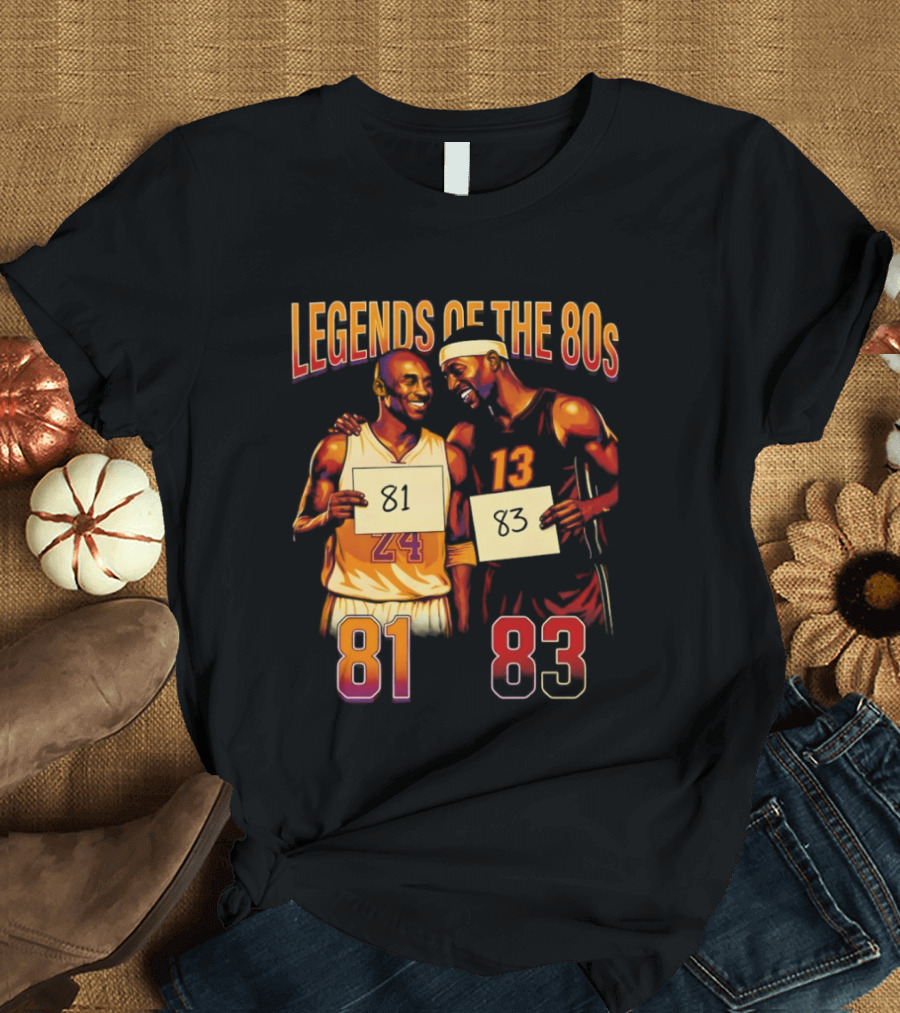 Legends Of The 80s 81 83 T-Shirt