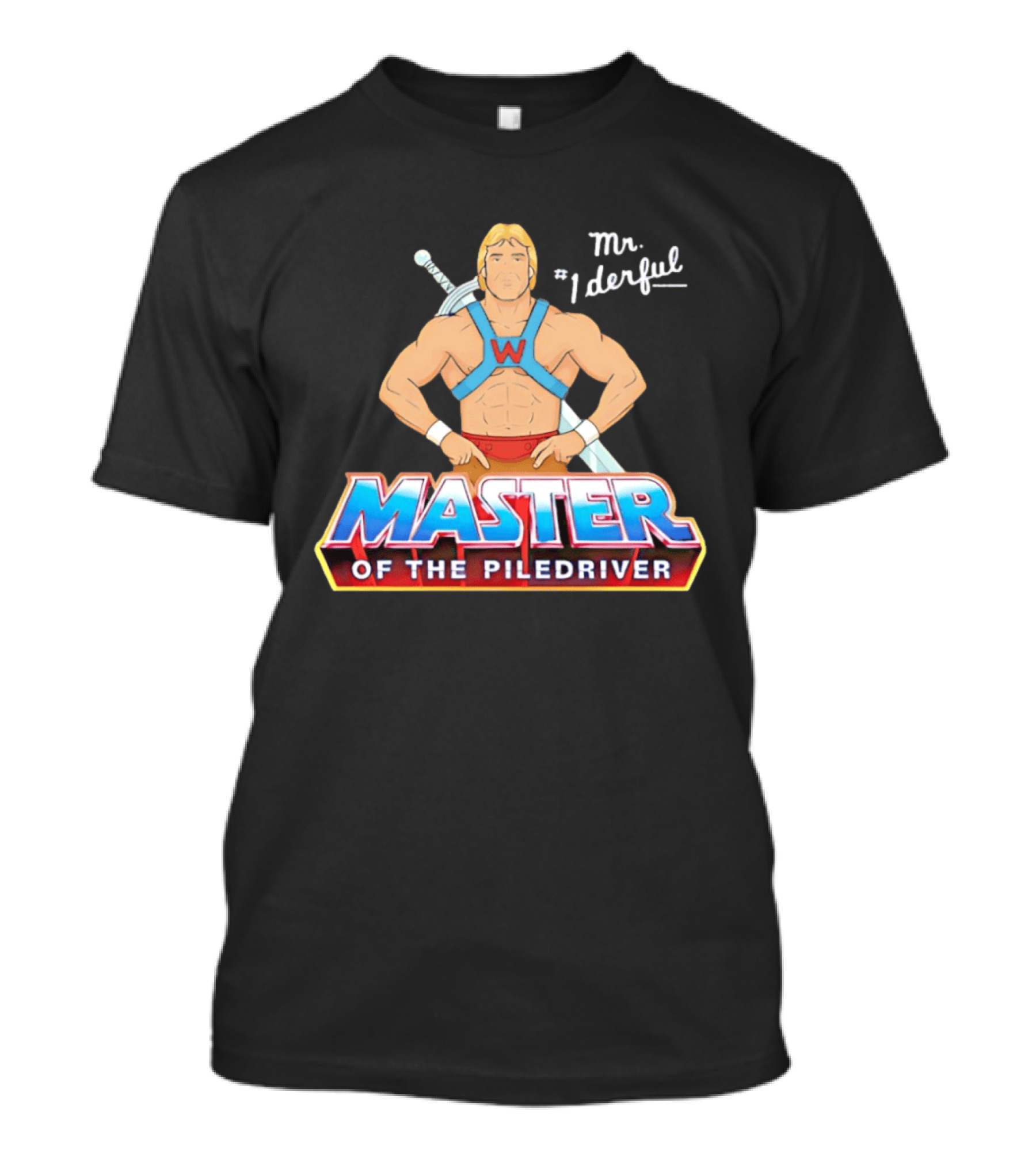 Master Of The Piledriver Mr. Wonderful Paul Orndorff Wrestling T-Shirt