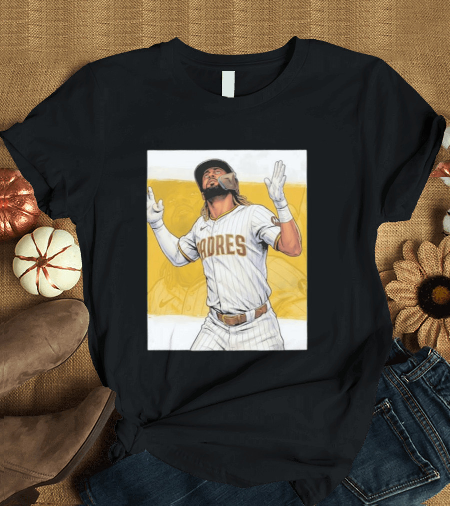 San Diego Padres Fernando Tatis Jr Nike MLB Baseball Player T-Shirt
