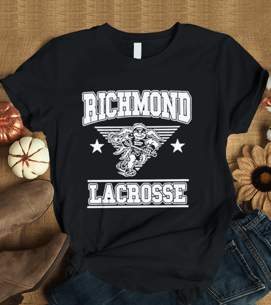 Richmond Lacrosse Vintage Motocross Star Racer T-Shirt
