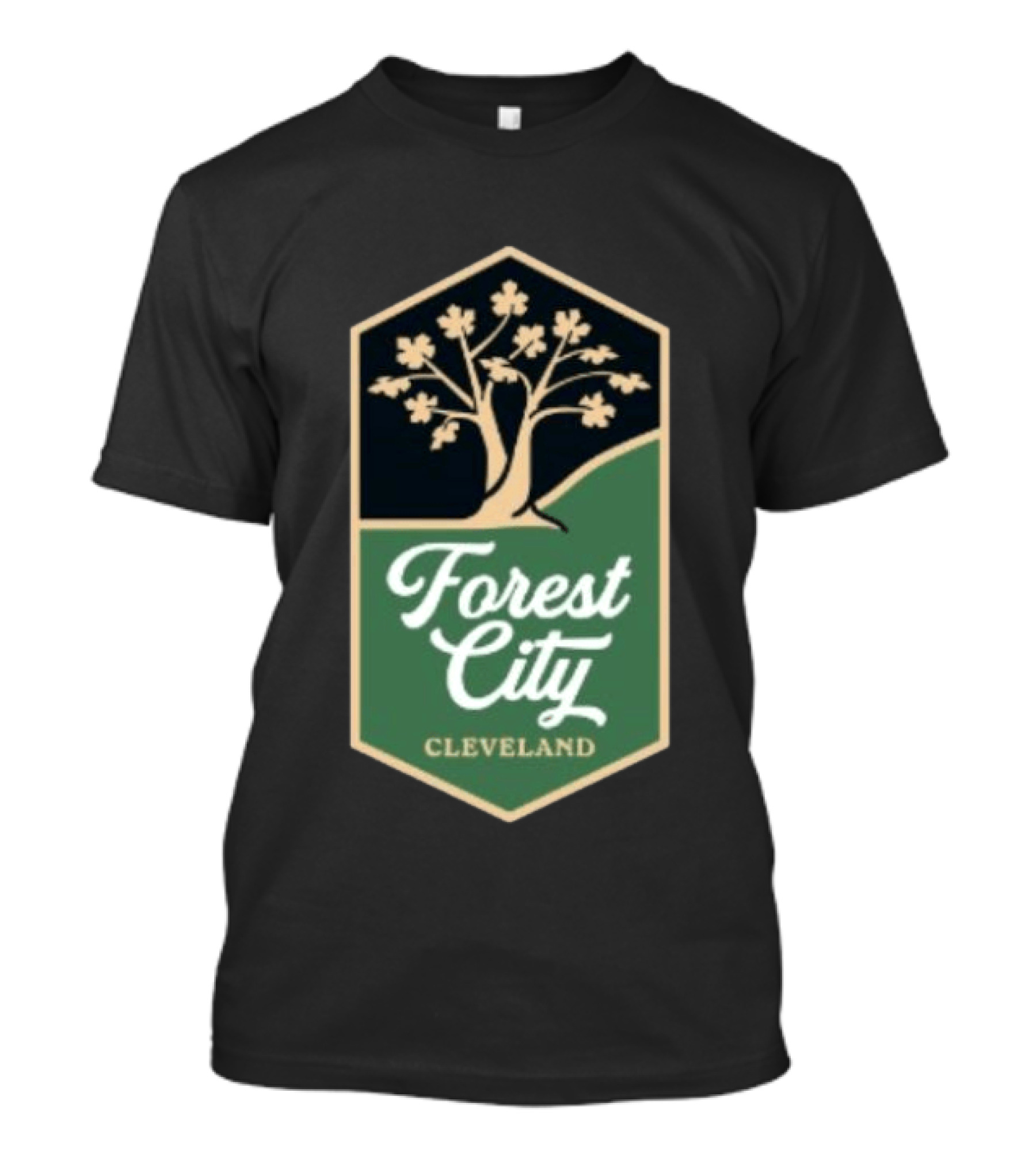 Cleveland Forest City Tree T-Shirt