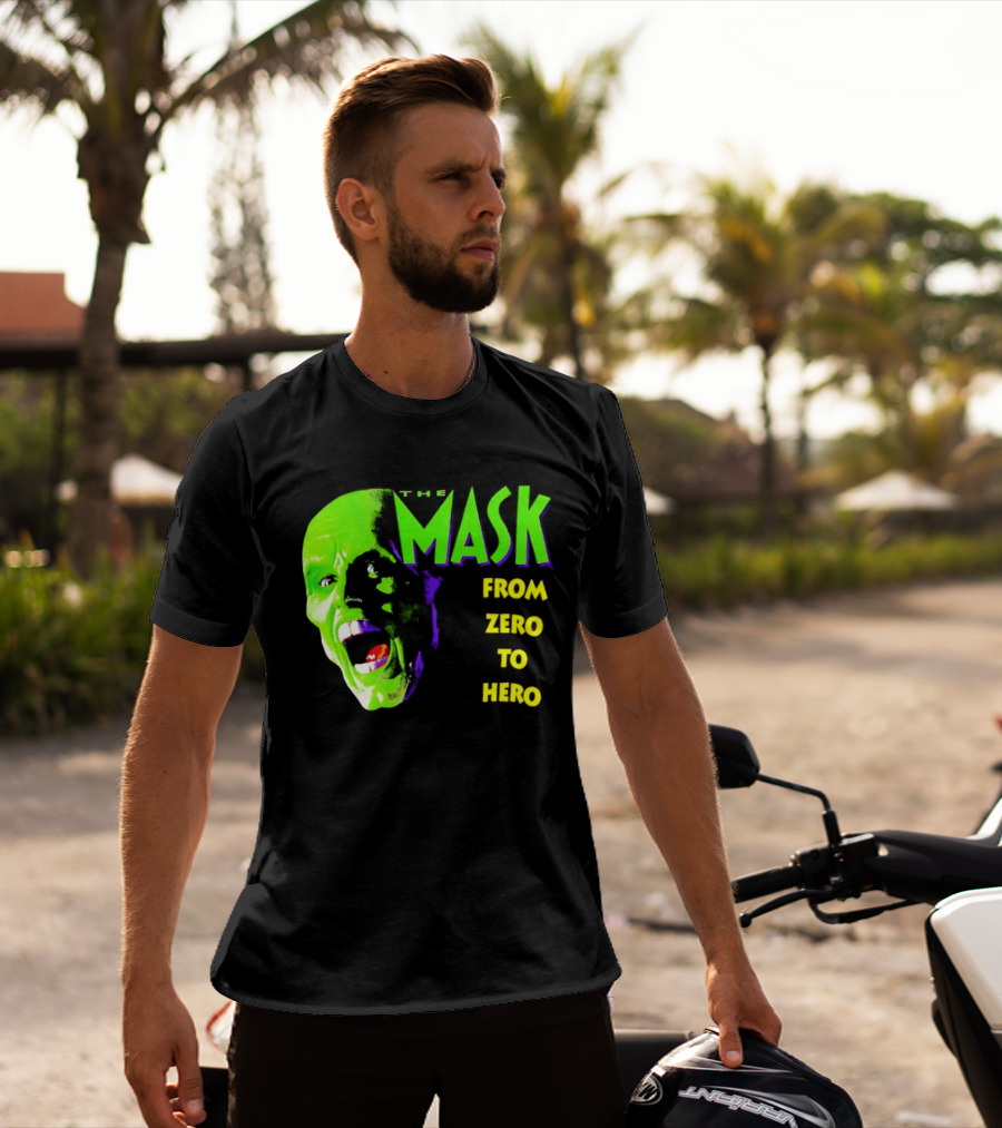 The Mask Movie From Zero To Hero Face T-Shirt