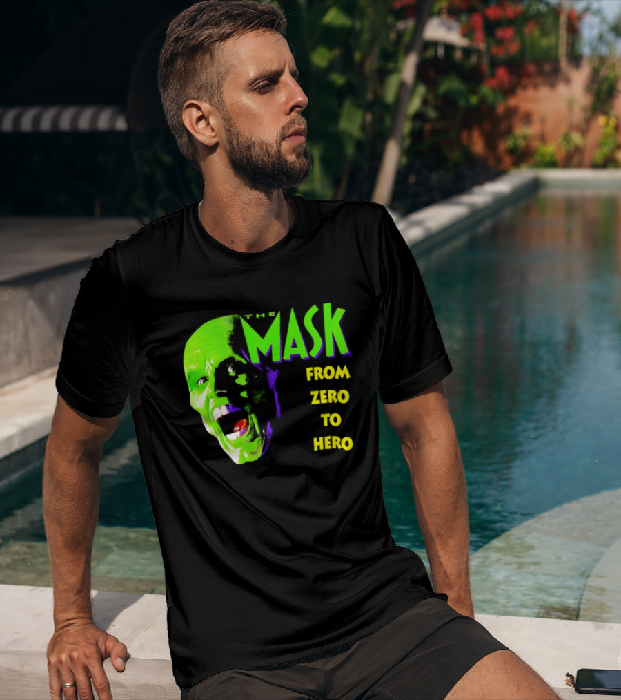 The Mask Movie From Zero To Hero Face T-Shirt