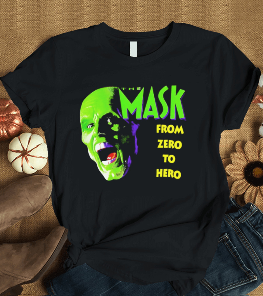 The Mask Movie From Zero To Hero Face T-Shirt
