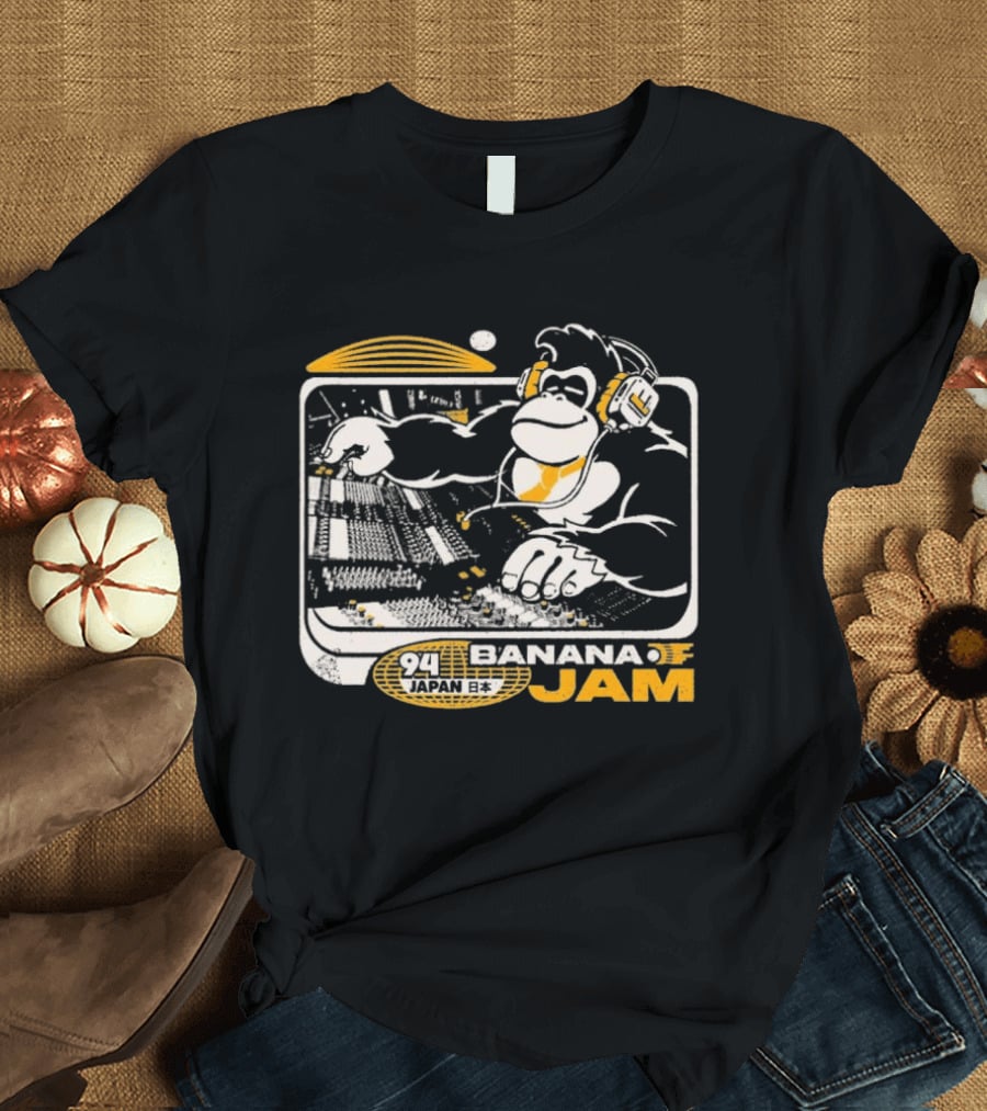 Wario64 Donkey Kong Banana Jam Music Mix T-Shirt