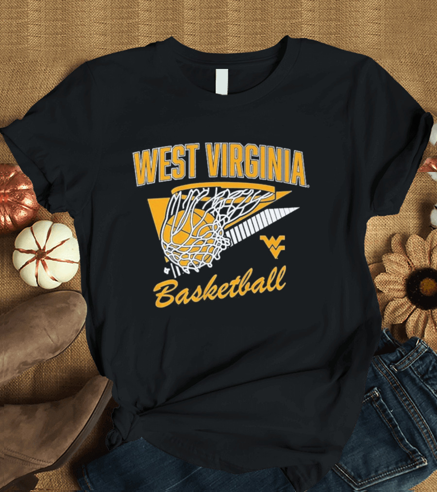 West Virginia Basketball Swish T-Shirt